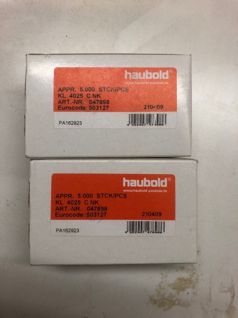 Nietjes Haubold luchttacker, Ophalen of Verzenden, Nieuw, Tacker/nietmachine, Overige merken