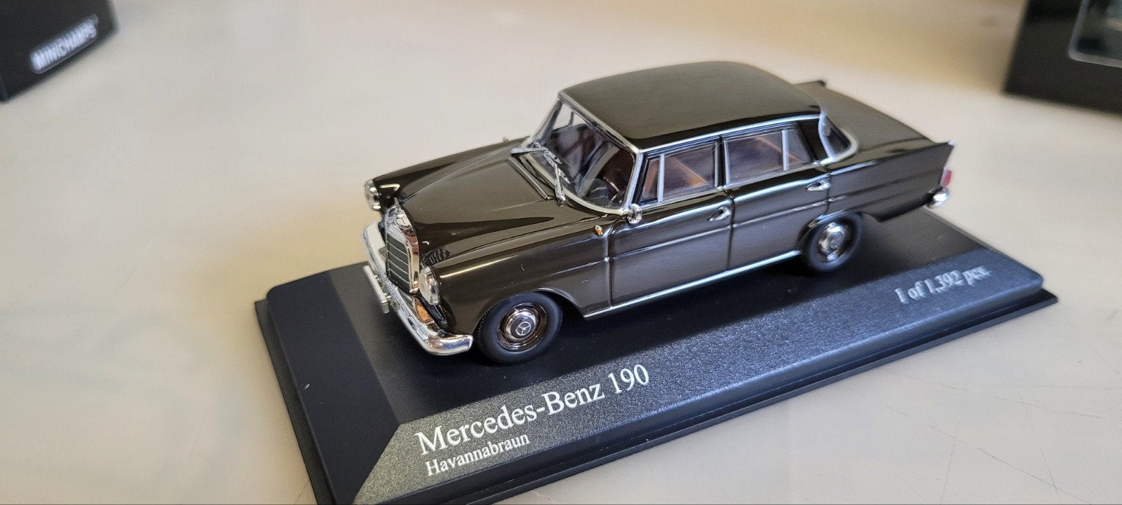 Minichamps 1961 Mercedes 190, Ophalen of Verzenden, Nieuw, Auto, MiniChamps