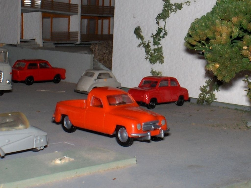 1952 Skoda 1200 / 1201 Pick-Up - Igra oranje-rood, Ophalen of Verzenden, Nieuw, Auto, Rietze