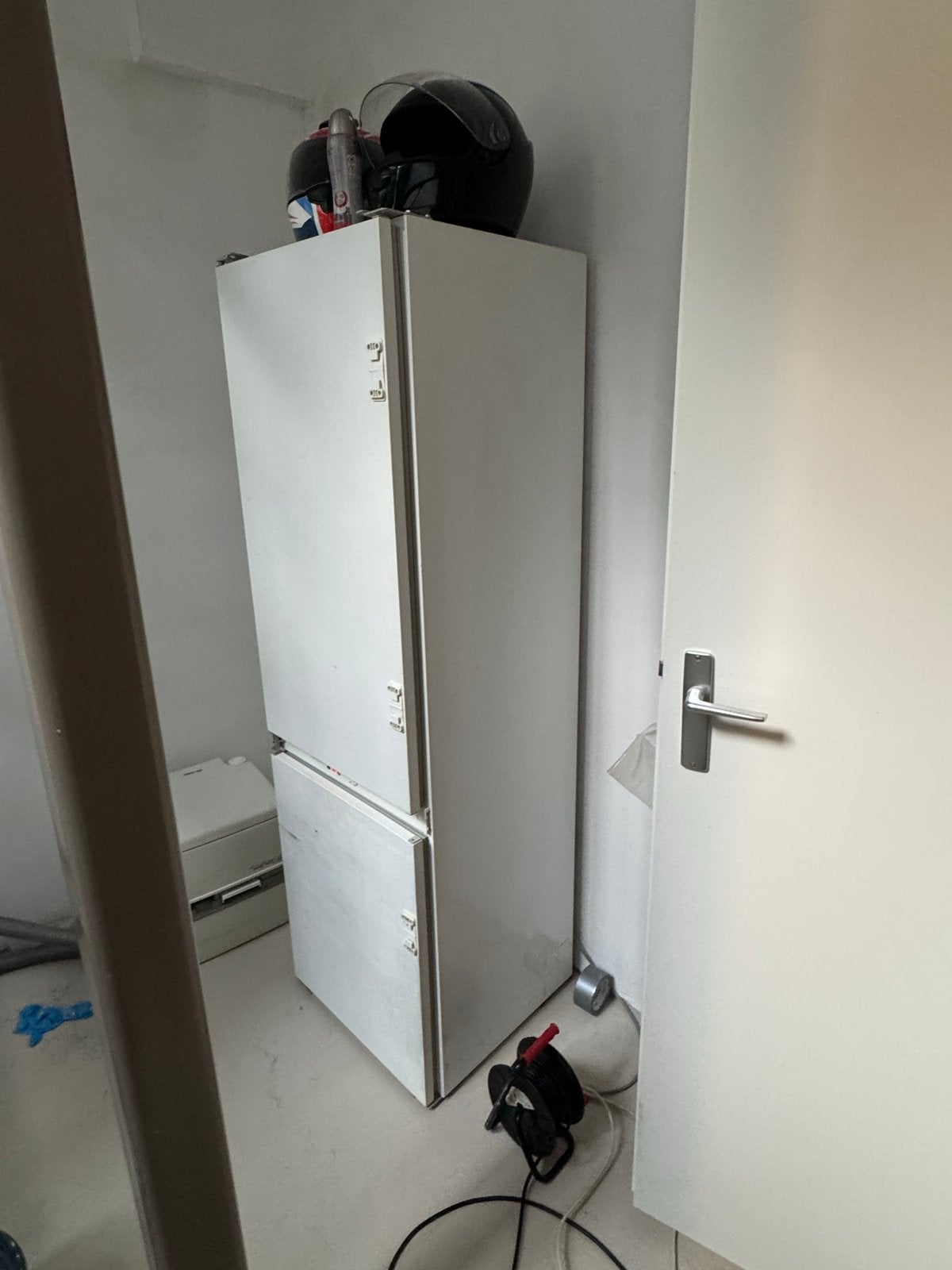 Whirlpool koelkast met 3 vriesladen - Gebruikt, 150 tot 200 liter, Gebruikt, 60 cm of meer, Met aparte vriezer
