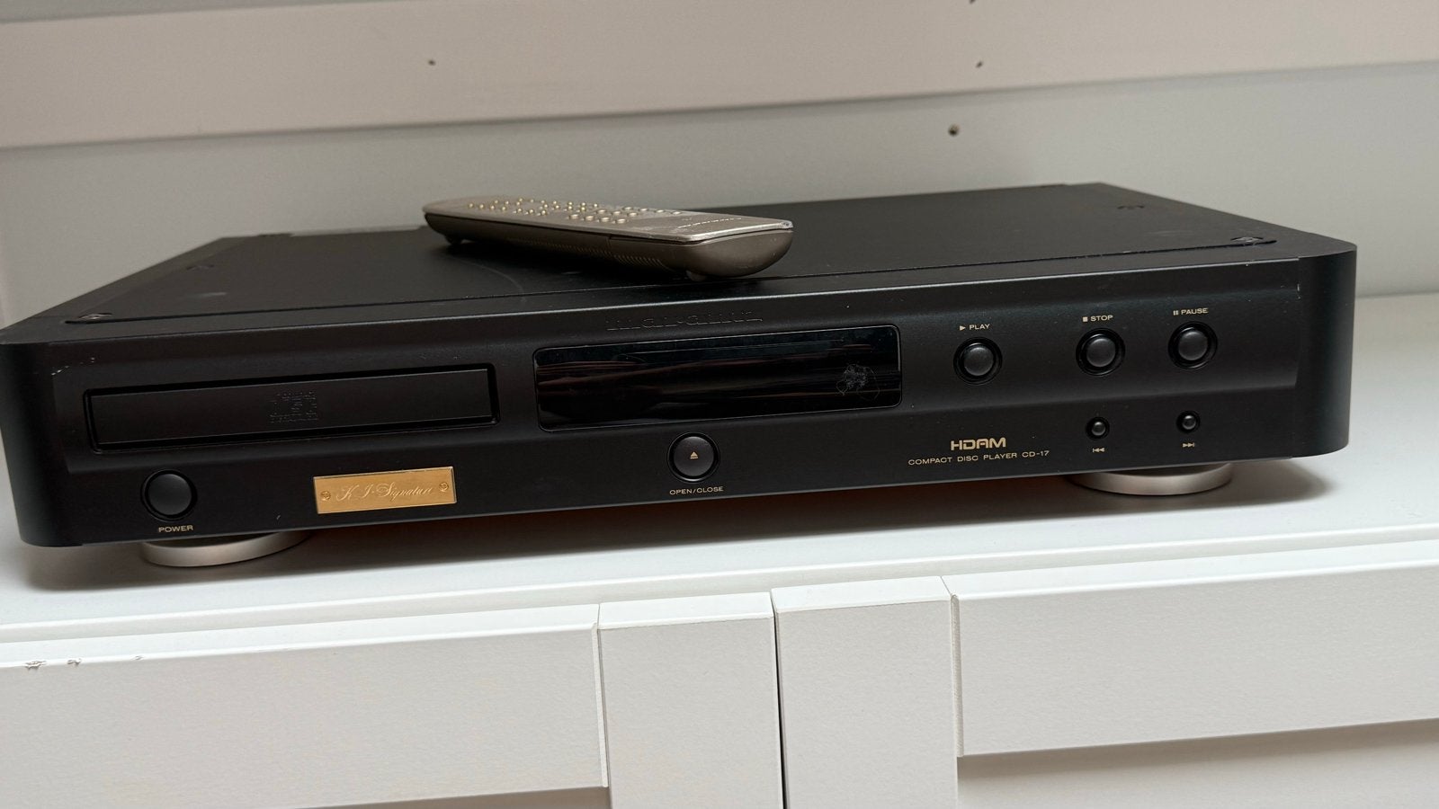 Marantz CD-17 KI siganture serie, Ophalen of Verzenden, Zo goed als nieuw, Marantz