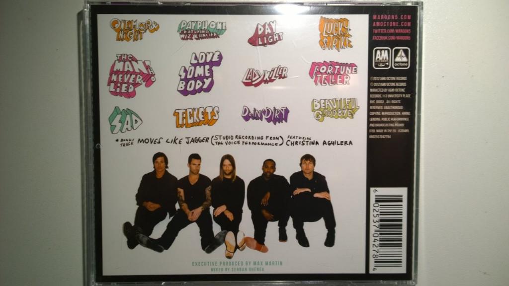 Maroon 5 - Overexposed, Ophalen of Verzenden, 1990 - 1999, Zo goed als nieuw