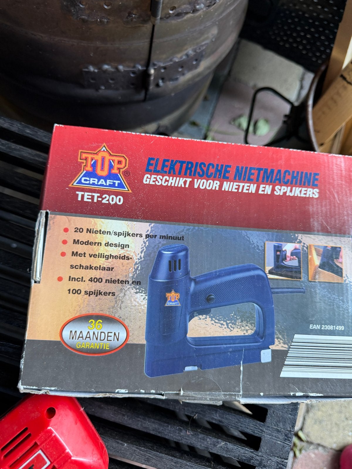 Top Craft Elektrische Nietmachine TET-200, Ophalen, Nieuw, Tacker/nietmachine, Overige merken
