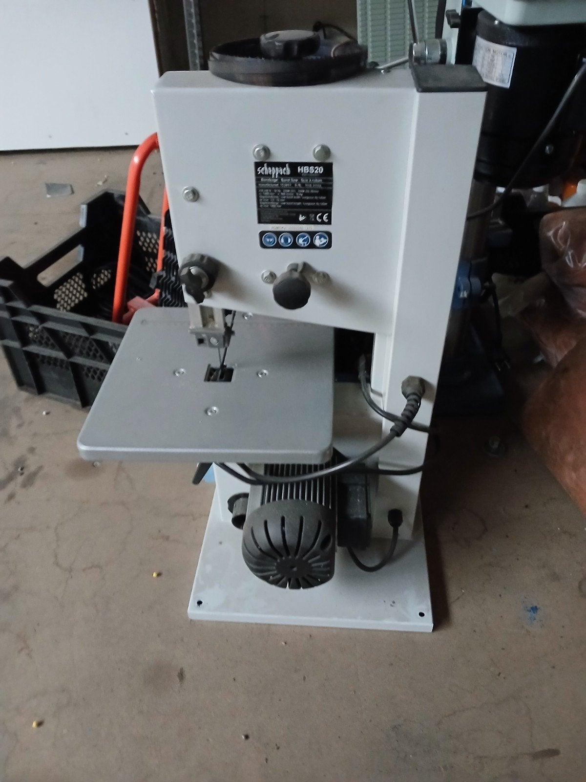 Scheppach HBS20 Lintzaag - Zo goed als nieuw, Ophalen, Zo goed als nieuw, Lintzaag, Minder dan 600 watt