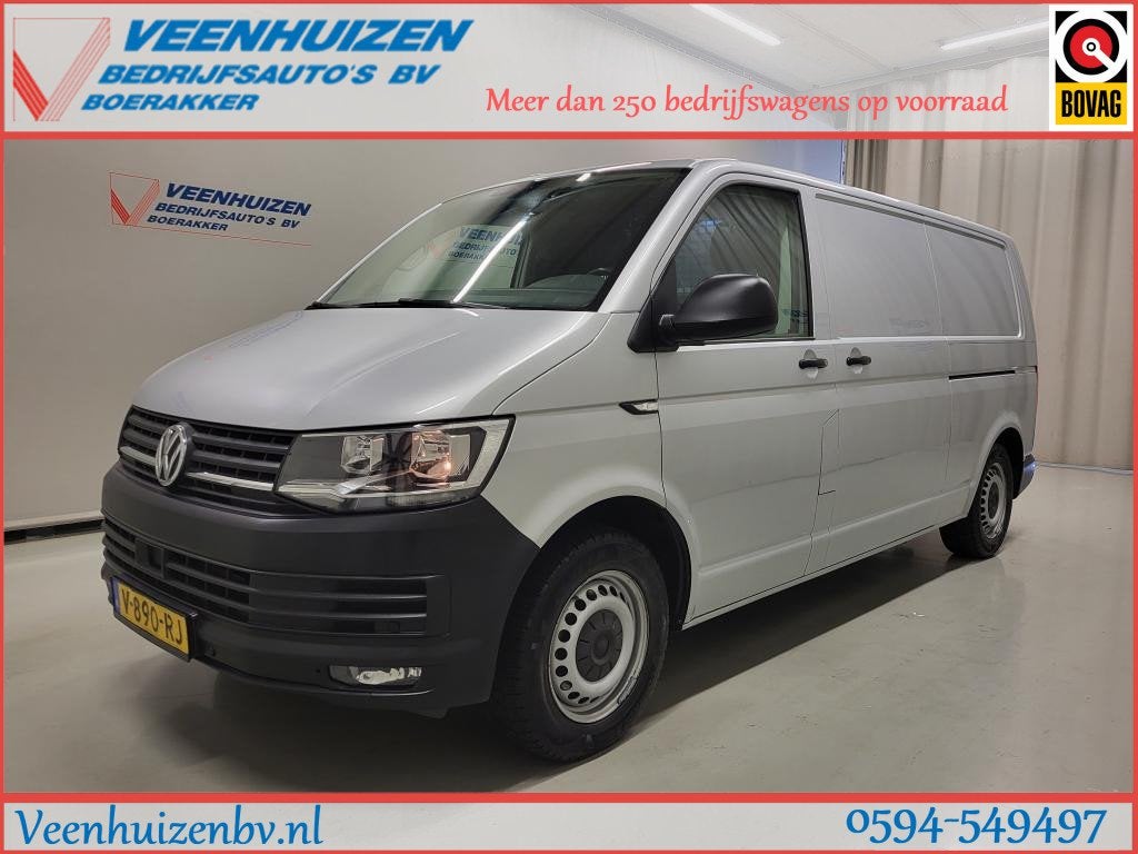 Volkswagen Transporter 2.0TSI 150pk MARGE! L2/H1 Trekhaak Be, Auto's, Voorwielaandrijving, Gebruikt, Euro 6, 4 cilinders