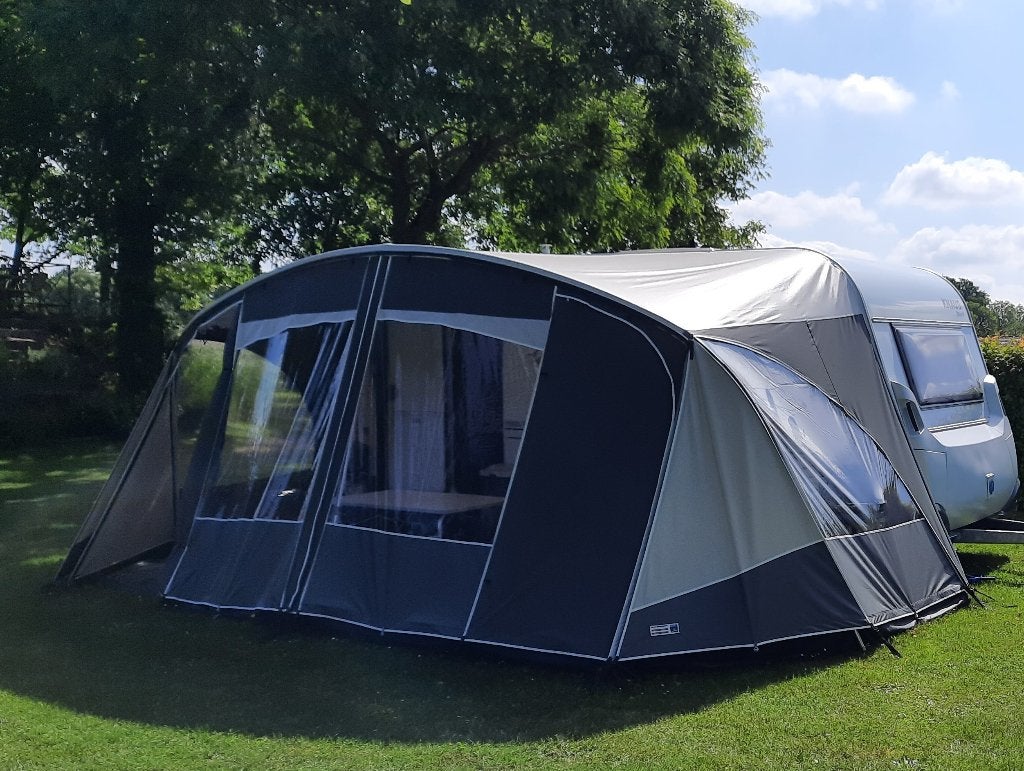Unico Verona Luifel met Voorscherm Deluxe - maat 10, Ophalen, Gebruikt, Ten Cate All Season 240g/m2, Unico Ventura