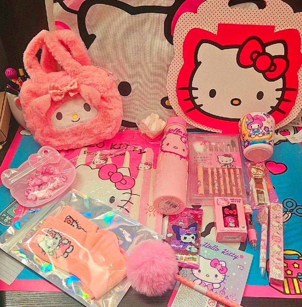 Hello Kitty Verwenpakket - Diverse Roze Items, Verzenden, Nieuw