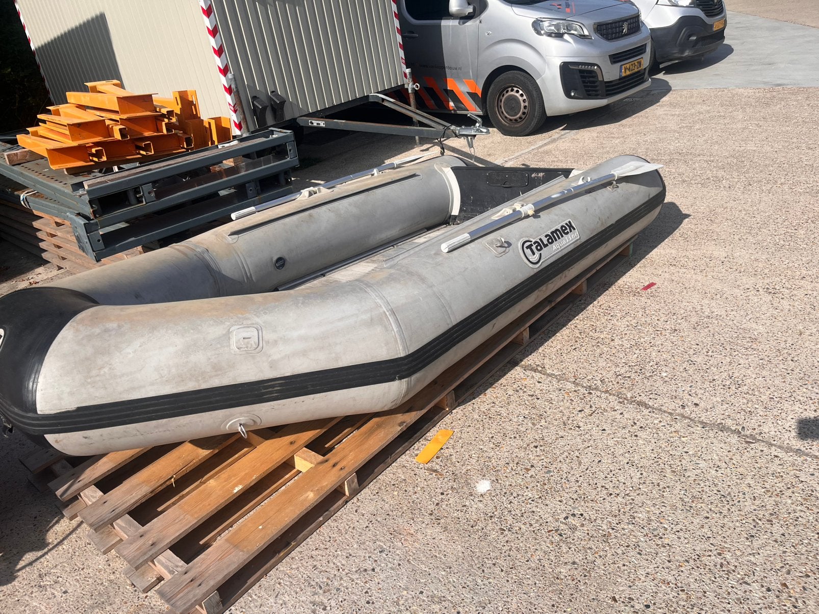 Rubberboot talamex, Auto-onderdelen, Sidebars, Ophalen