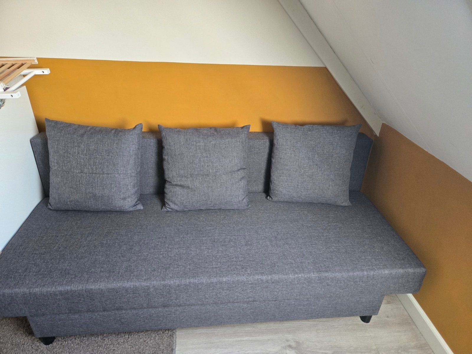 Slaapbank, Ophalen, Gebruikt, Tweepersoons, 140 cm