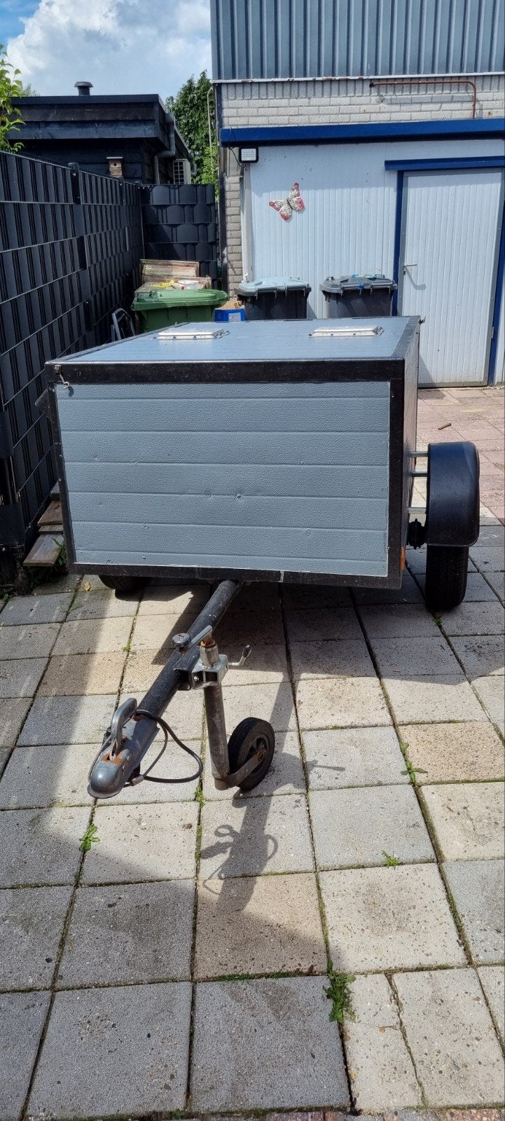 Hondenkar 3-vaks met nieuwe as en banden, Dieren en Toebehoren, Honden-accessoires, Ophalen of Verzenden, Gebruikt
