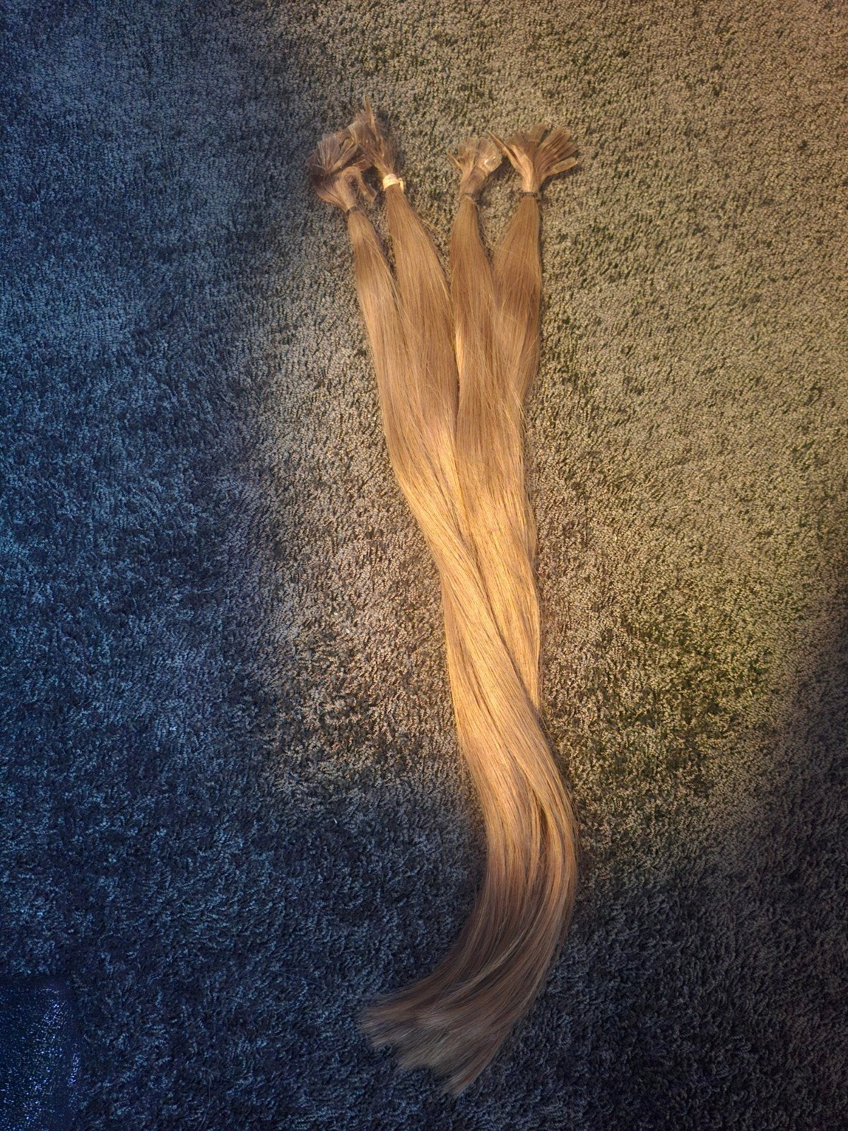kleur  great hair licht bruin donkerblond 55 cm, Sieraden, Tassen en Uiterlijk, Ophalen of Verzenden, Pruik of Haarverlenging