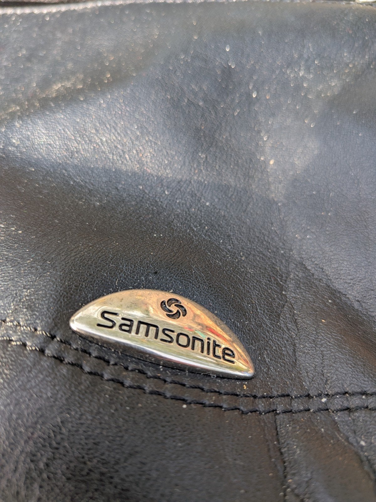 Samsonite schoudertas, Overige merken, Gebruikt, Zwart, Ophalen of Verzenden