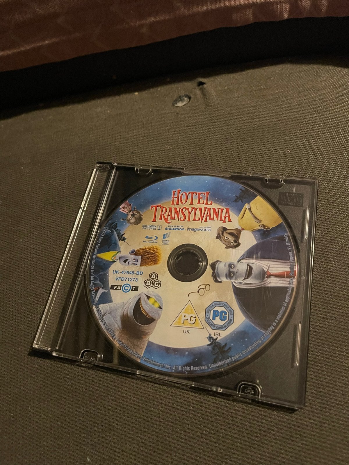 Hotel Transylvania Blu-ray - Animatie Film, Gebruikt, Animatie, Ophalen of Verzenden, Alle leeftijden