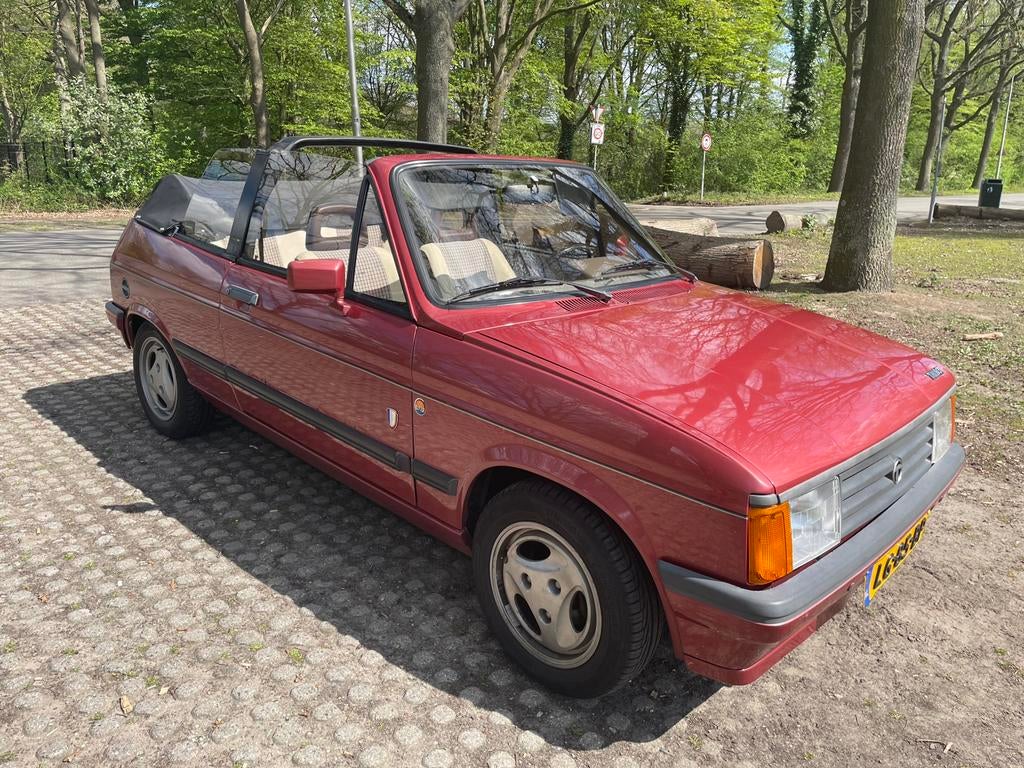 Talbot Samba 1.4 Cabriolet 1984 Rood, foto 4