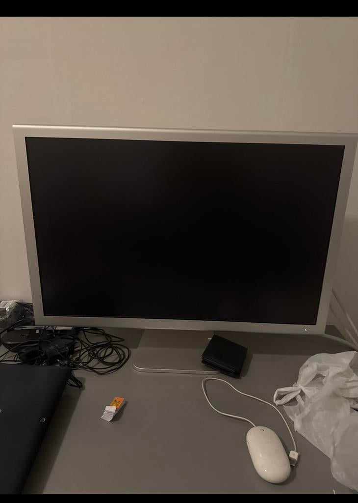 Apple Mac Pro + HD Display 23” – Complete Vintage Apple Set, Ophalen, Gebruikt, 60 Hz of minder, DVI