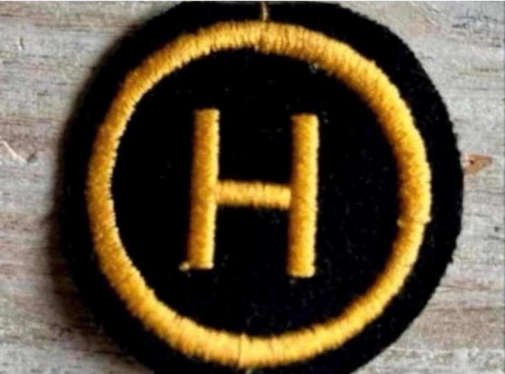 Marine Embleem  HOFMEESTER, Ophalen of Verzenden, Marine, Nederland, Embleem of Badge