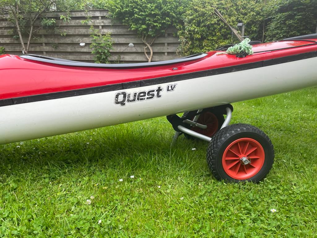 P&H Quest LV Zeekajak met variabele scheg, Watersport en Boten, Kajaks, Ophalen, Zo goed als nieuw, 1-persoons