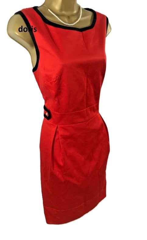 Karen Millen prachtig jurk maat 14/42 oksel tot oksel 47 cm, Maat 42/44 (L), Ophalen of Verzenden, Zo goed als nieuw, Boven de knie