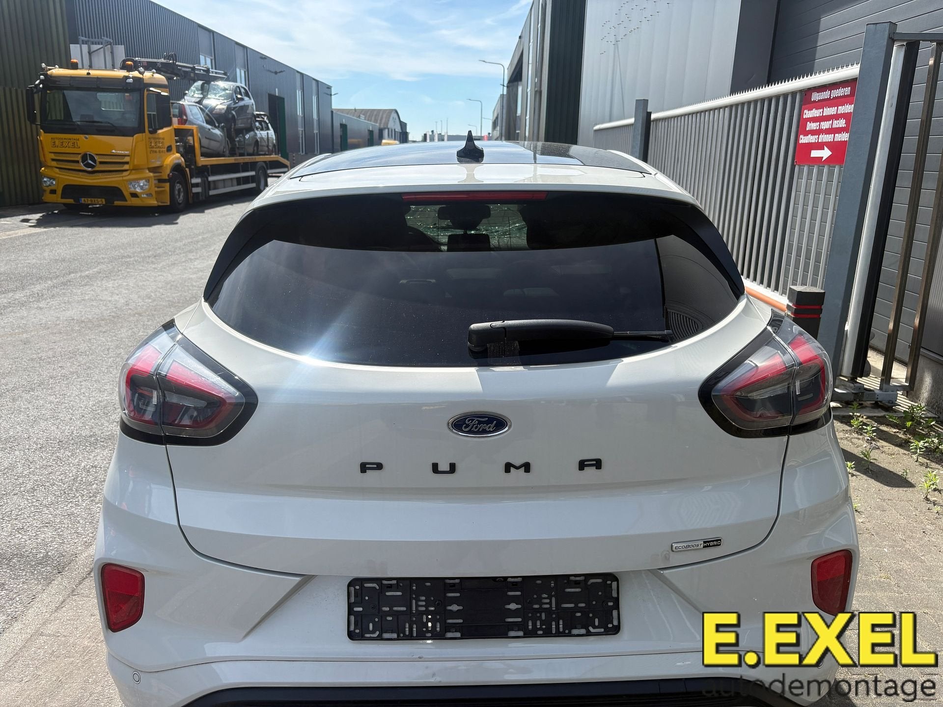 Complete Achterklep Ford Puma vanaf 2018, Gebruikt, Ophalen of Verzenden, Ford, Achter