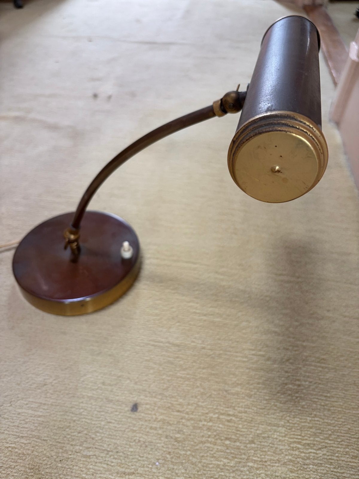 Klassieke bureaulamp / tafellamp, Ophalen of Verzenden