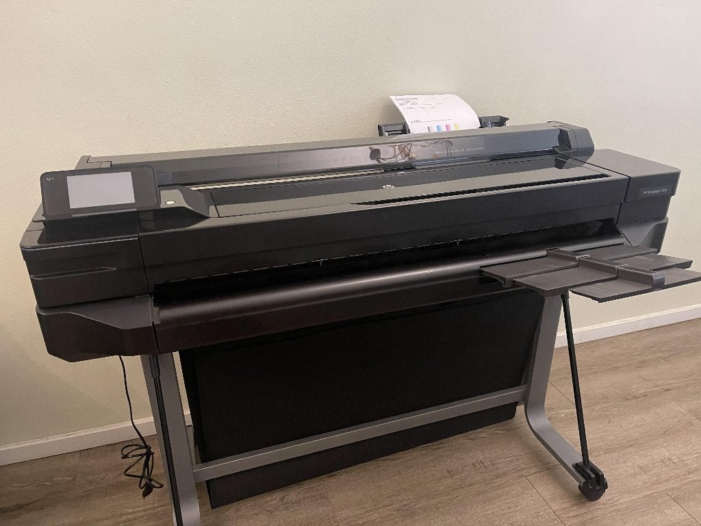 Koopje!!! Goedwerkende HP Designjet T520 36" A0 printer, Ophalen, Hp, Gebruikt, Kleur printen