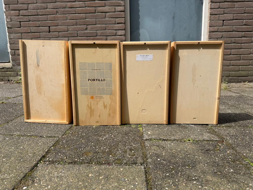 Diversen wijn cadeau kisten, Ophalen, Minder dan 50 cm, Minder dan 50 cm, Zo goed als nieuw
