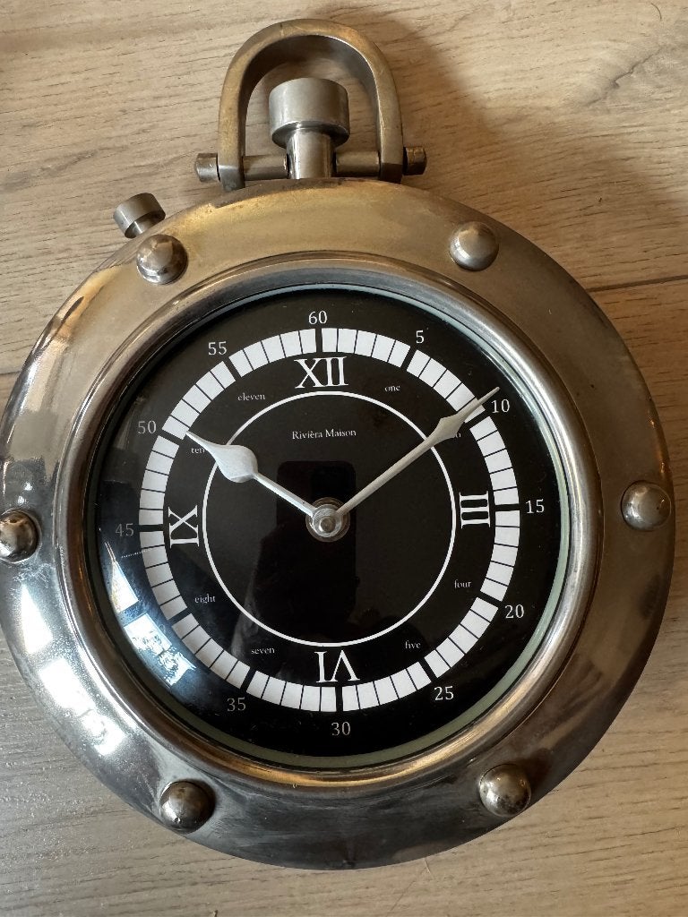 Riviera Maison klok, Ophalen, Analoog, Overige kleuren, Overige merken