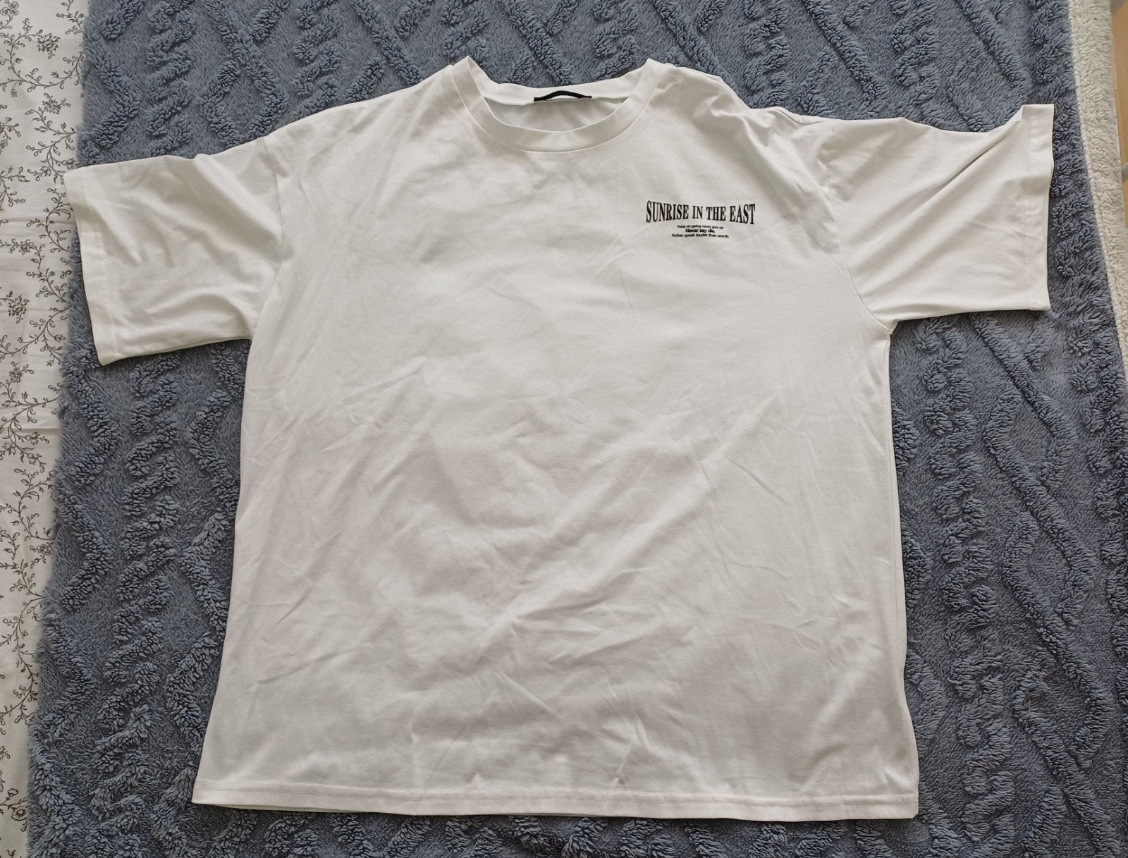 Nette witte t-shirt maat S van Shein, Ophalen, Zo goed als nieuw, Wit, Korte mouw
