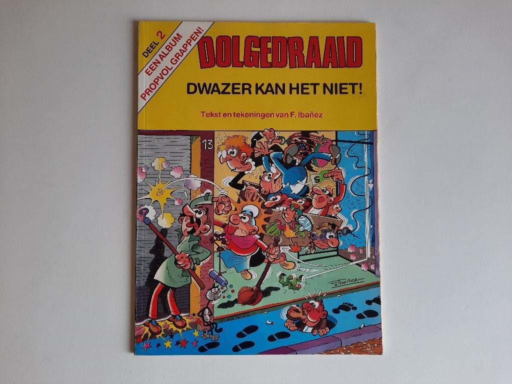 Dolgedraaid (Paviljoenstraat 3), 4 titels, Meerdere stripboeken, Ophalen of Verzenden, Gelezen