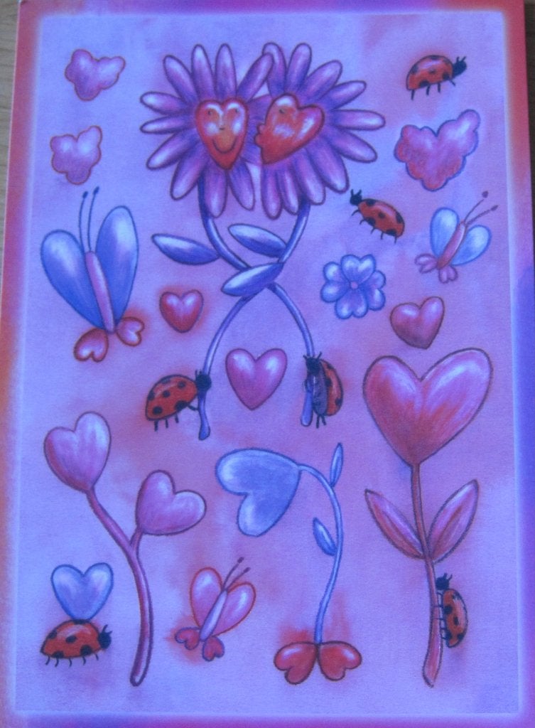 oor het kind - hartjes en lieveheersbeestjes - 2003 - nieuw, Verzenden, 1980 tot heden, Ongelopen, Overige thema's