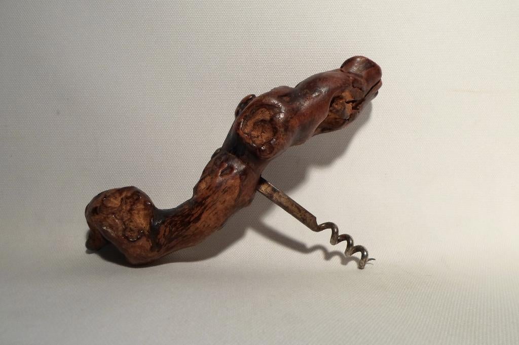 Kurkentrekker Vine Wortel, Overige typen, Hout, Ophalen of Verzenden, Zo goed als nieuw