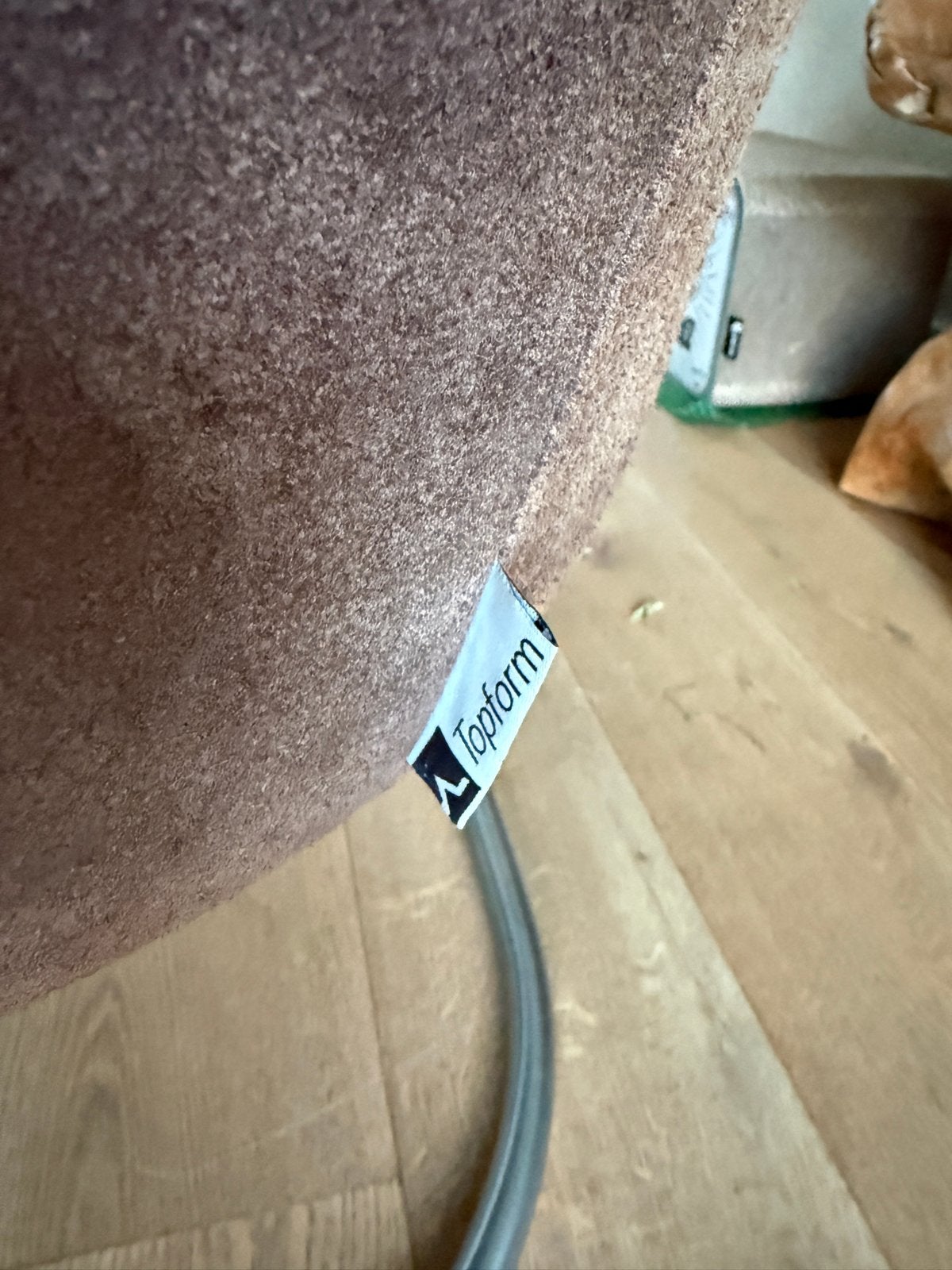2 mooie Topform stoelen gratis af te halen, Huis en Inrichting, Stoelen, Ophalen, Gebruikt, Twee, Bruin