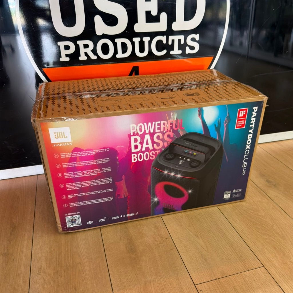 JBL Partybox Club 120 Bluetooth Speaker Zwart | Nieuw, JBL, Nieuw, Support@jbl.com, 400 Atlantic Street
Stamford, CT 06901
USA
