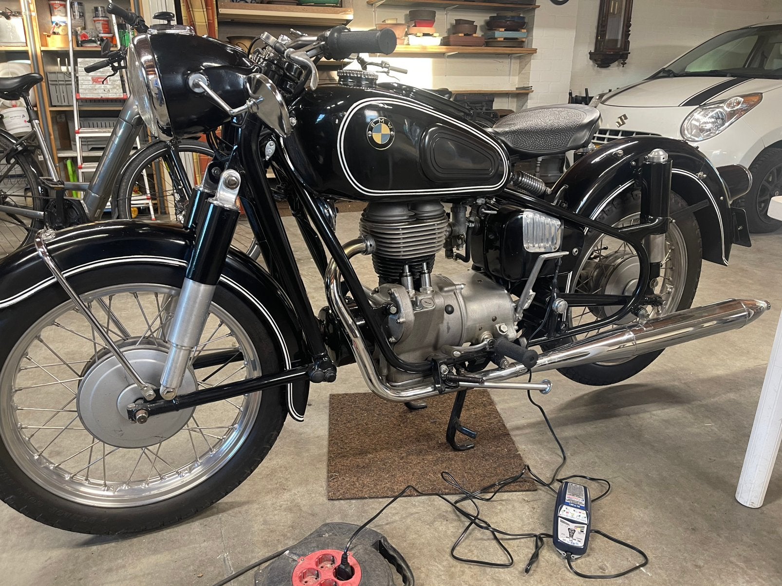 BMW R 26 bj. 1958, Motoren, Toermotor