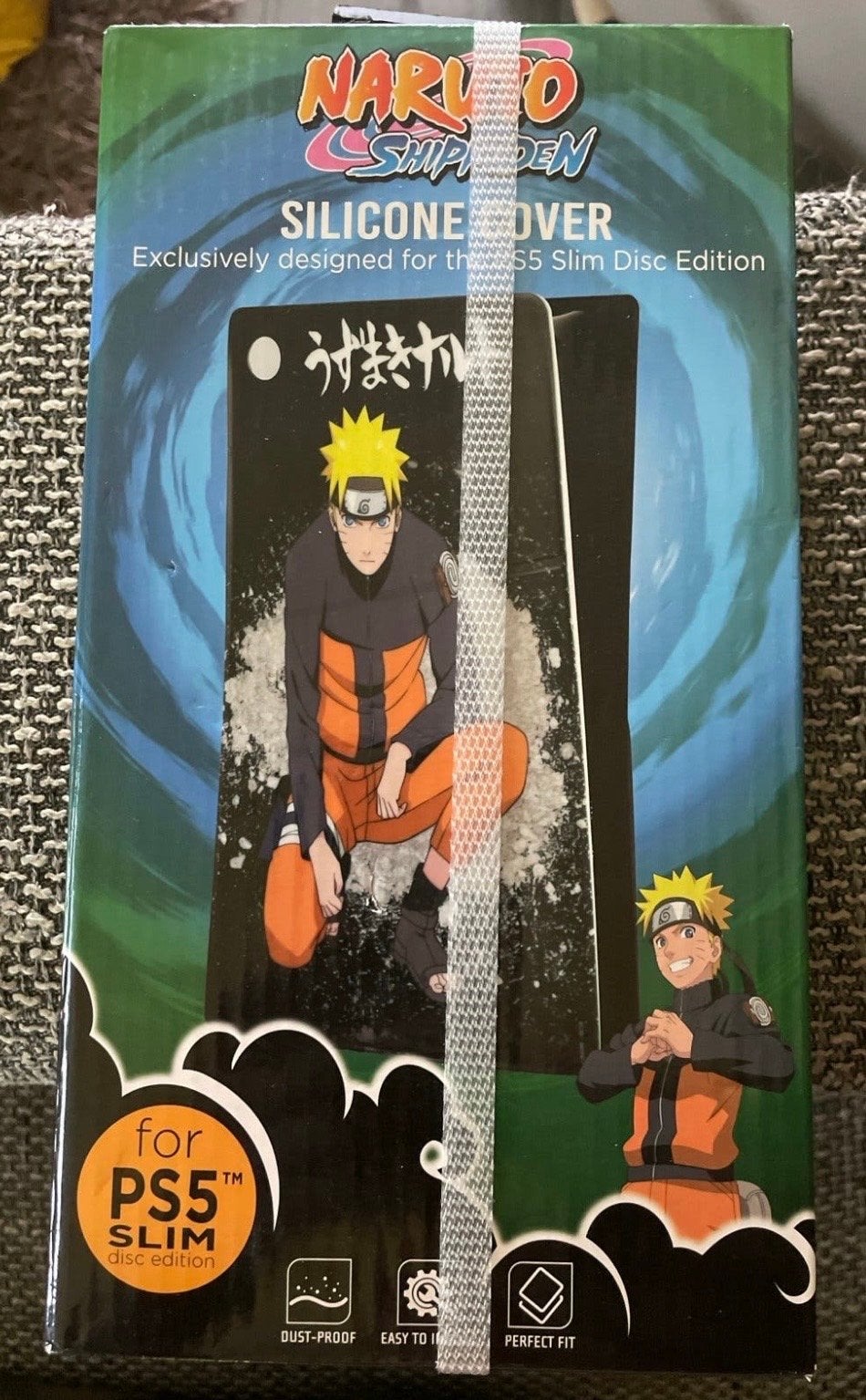 Naruto Shippuden Silicone Cover voor PS5 Slim Disc Edition, Spelcomputers en Games, Ophalen of Verzenden, Nieuw, Playstation 5