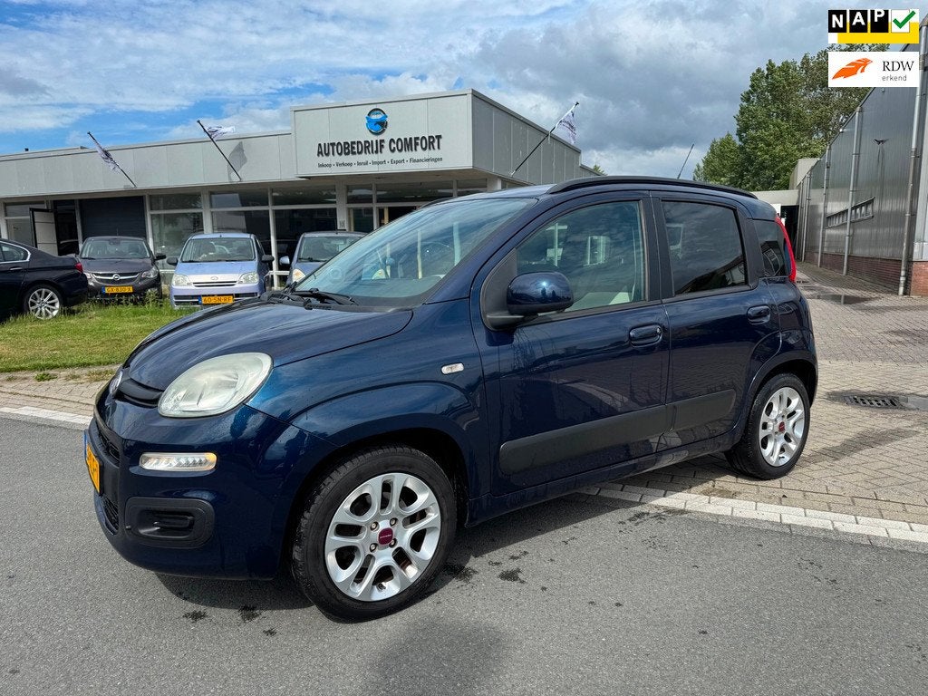 Fiat Panda 0.9 TwinAir Lounge, Auto's, Fiat, Voorwielaandrijving, Euro 5, Beige, Panda