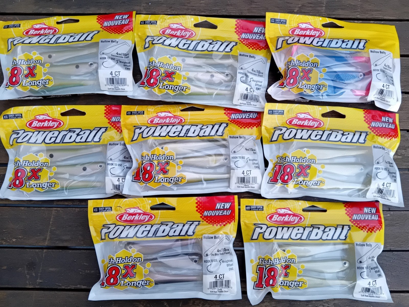 Berkley Hollow Shads, 10cm. Kunstaas, Ophalen of Verzenden, Overige typen