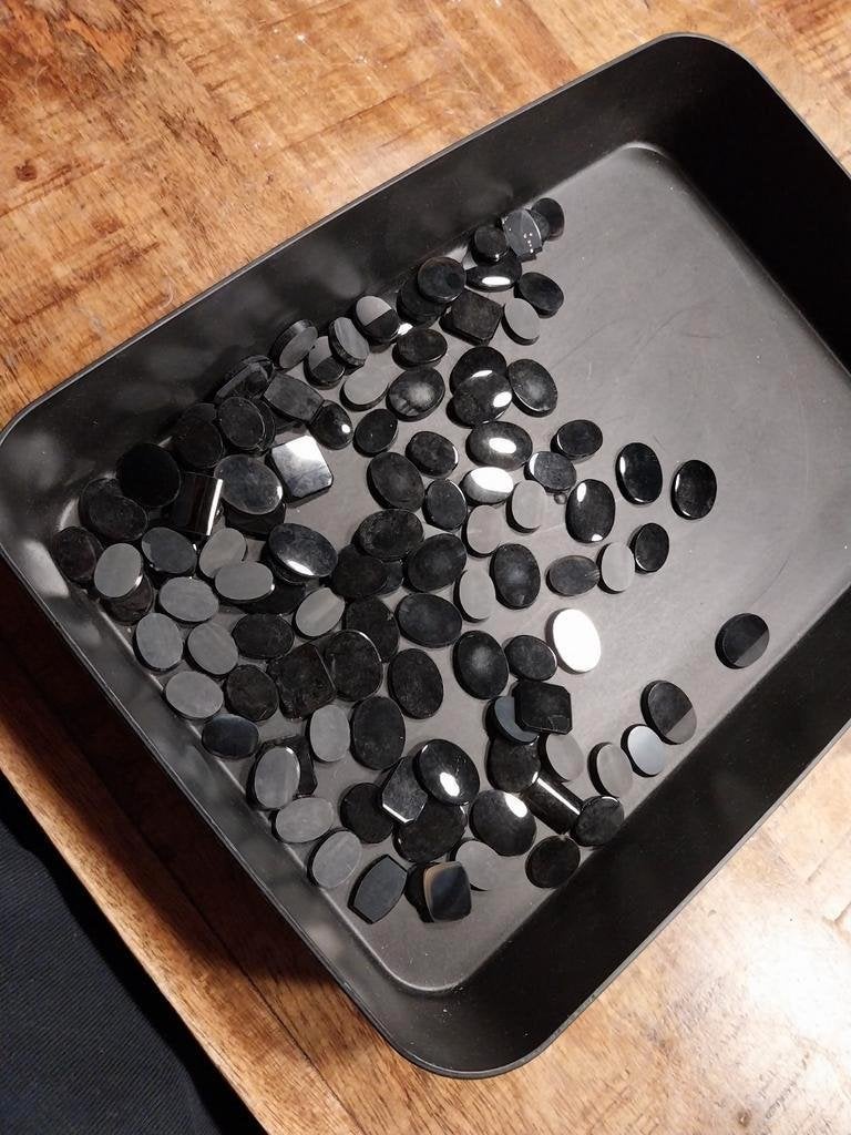 Lot onyx zegelstenen en cabochons, Ophalen of Verzenden, Nieuw