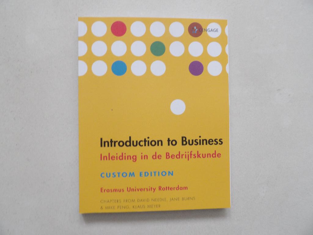 BOEK Introduction to Business Inleiding in Bedrijfskunde, Ophalen of Verzenden, Beta, Nieuw, WO