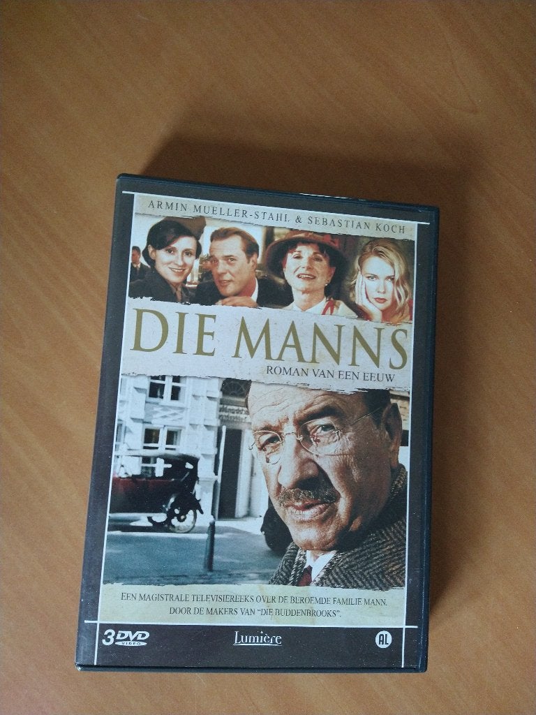 3-DVD Die Manns, Alle leeftijden, Ophalen of Verzenden, Zo goed als nieuw