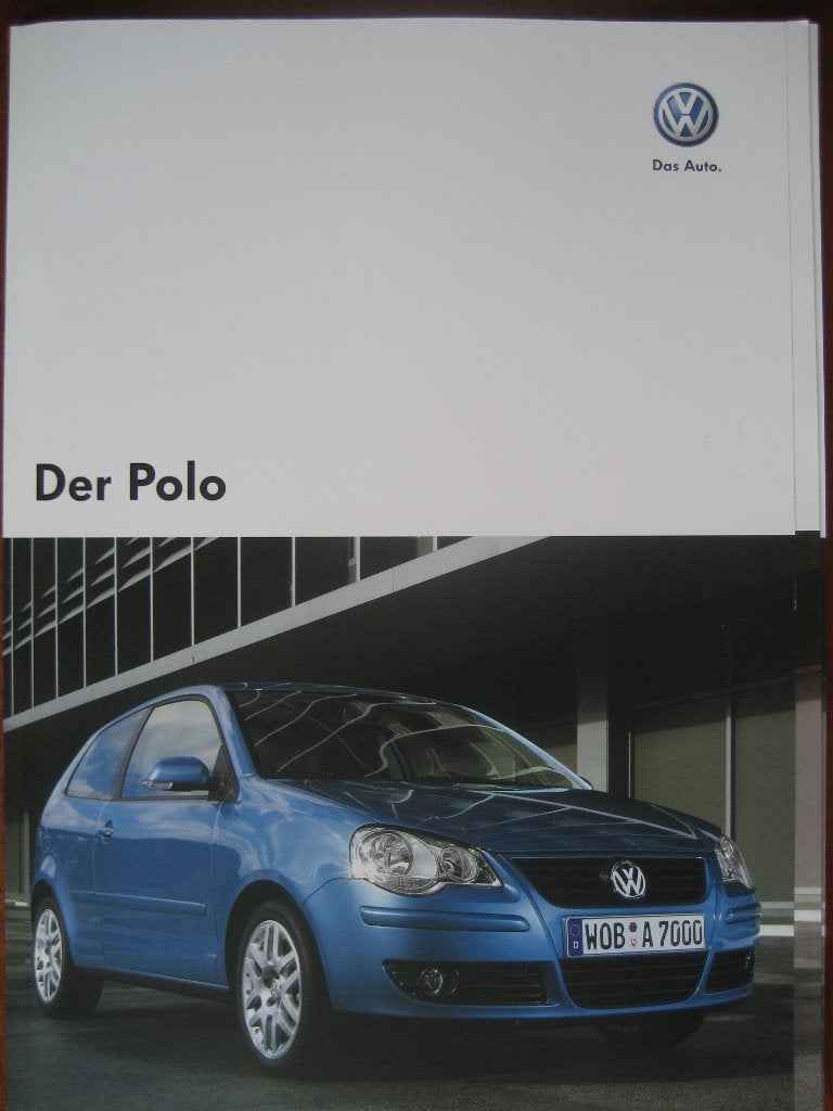 Volkswagen Polo (okt. 2007) met 2 bijlagen, Ophalen of Verzenden, Nieuw, Volkswagen