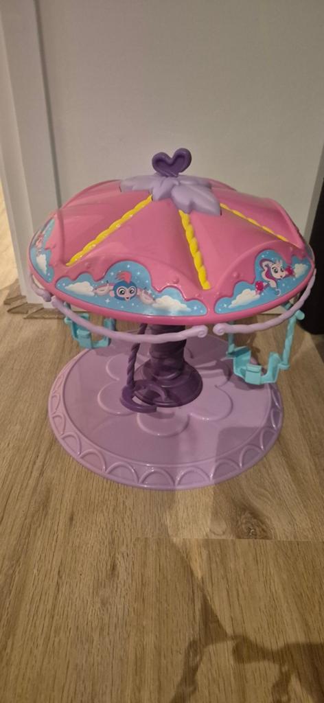 Draaimolen voor Fingerlings - Roze Speelplezier, Ophalen, Gebruikt, Meisje