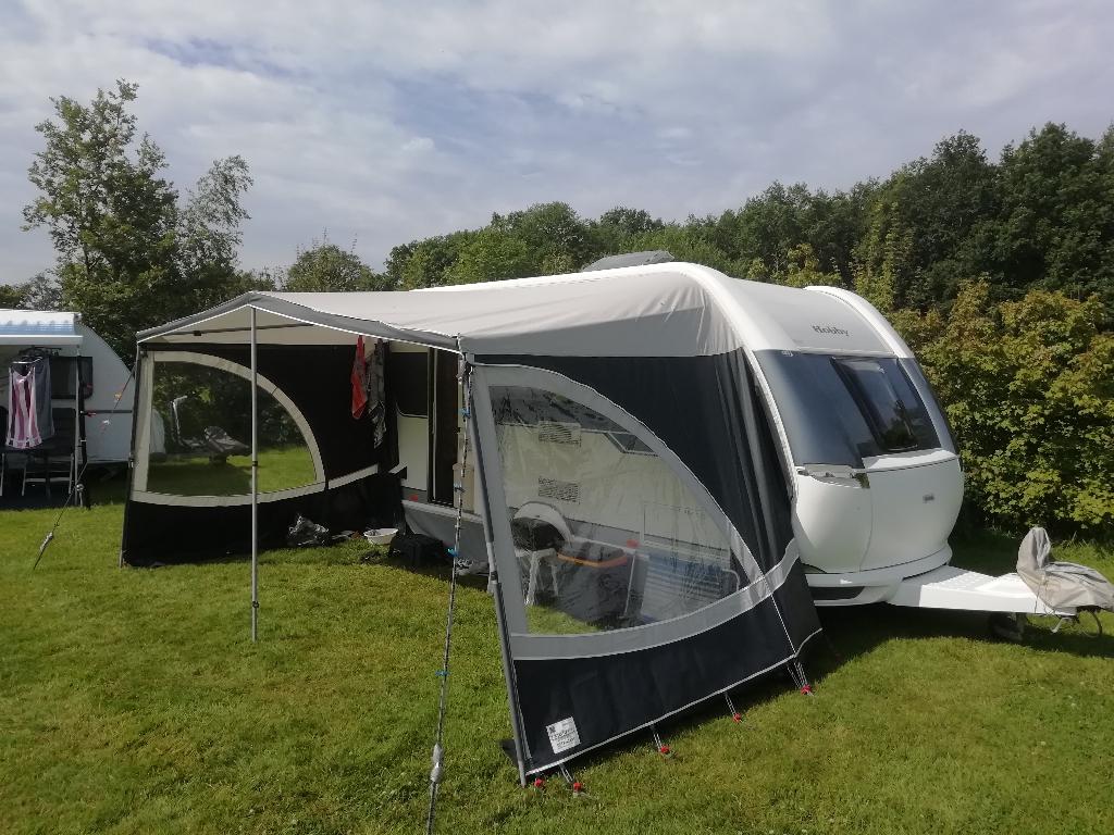Luifel zonder frame. Maat 9, omloopmaat 865 cm., Caravans en Kamperen, Ophalen, Zo goed als nieuw