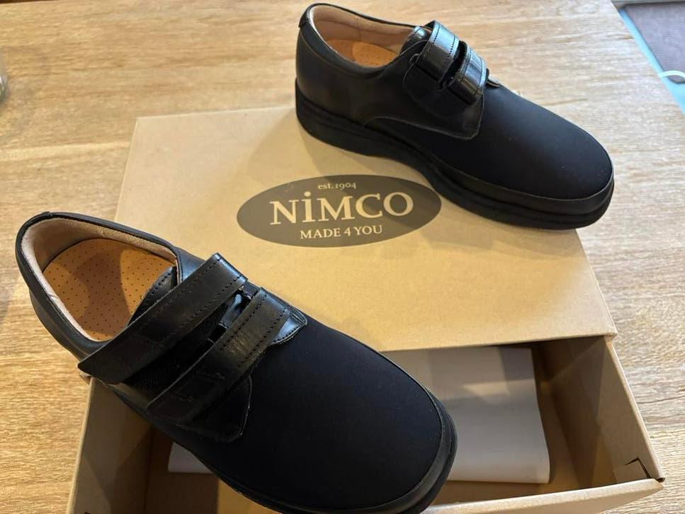 NIMCO Caroline Velcro Zwart schoenmaat 39, Ophalen of Verzenden, Nieuw, Zwart, Overige typen
