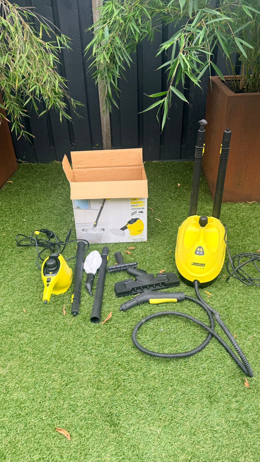 Kärcher sc1 en sc 1.000, Tuin en Terras, Ophalen, Zo goed als nieuw, Elektrisch