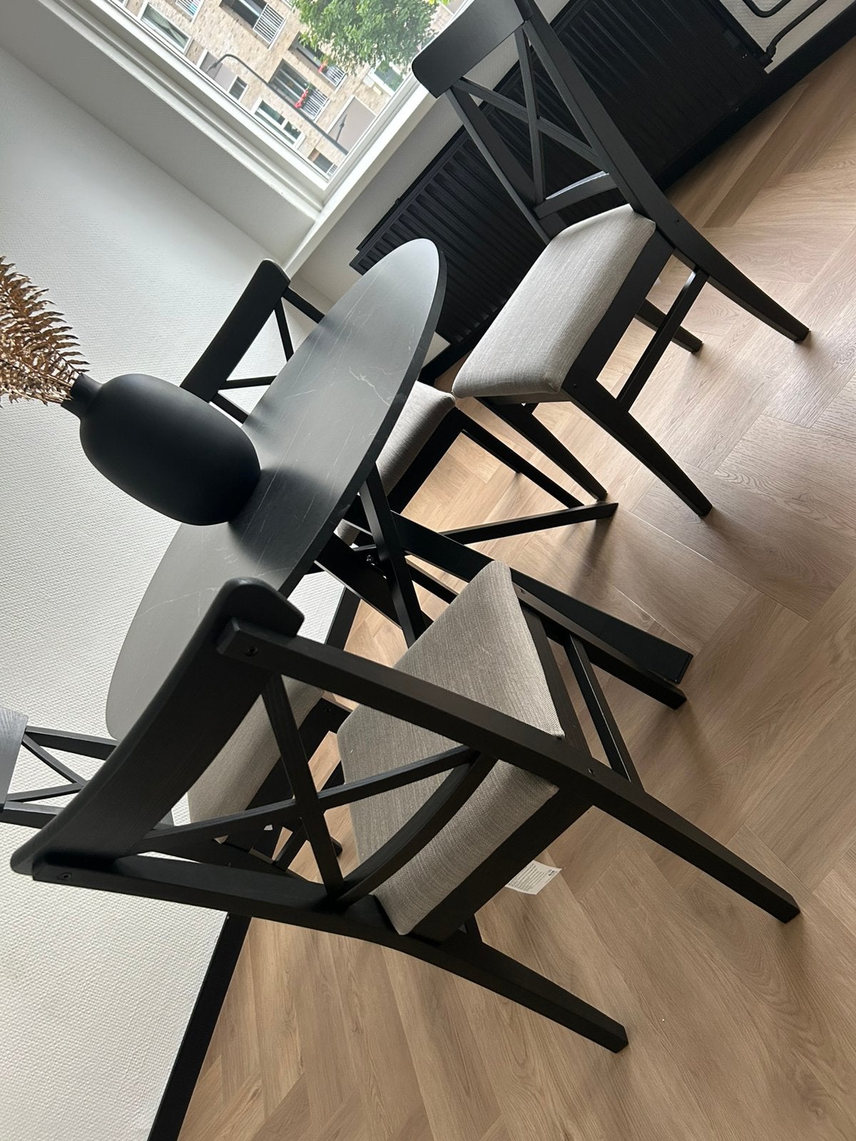 4 eet stoelen, Huis en Inrichting, Tafels | Statafels, Ophalen, Nieuw