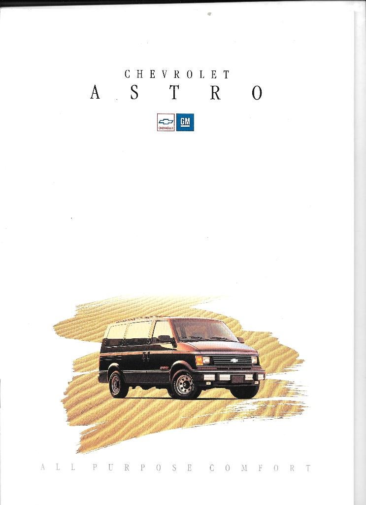 CHEVROLET ASTRO  1994, Ophalen of Verzenden, Zo goed als nieuw, Chevrolet