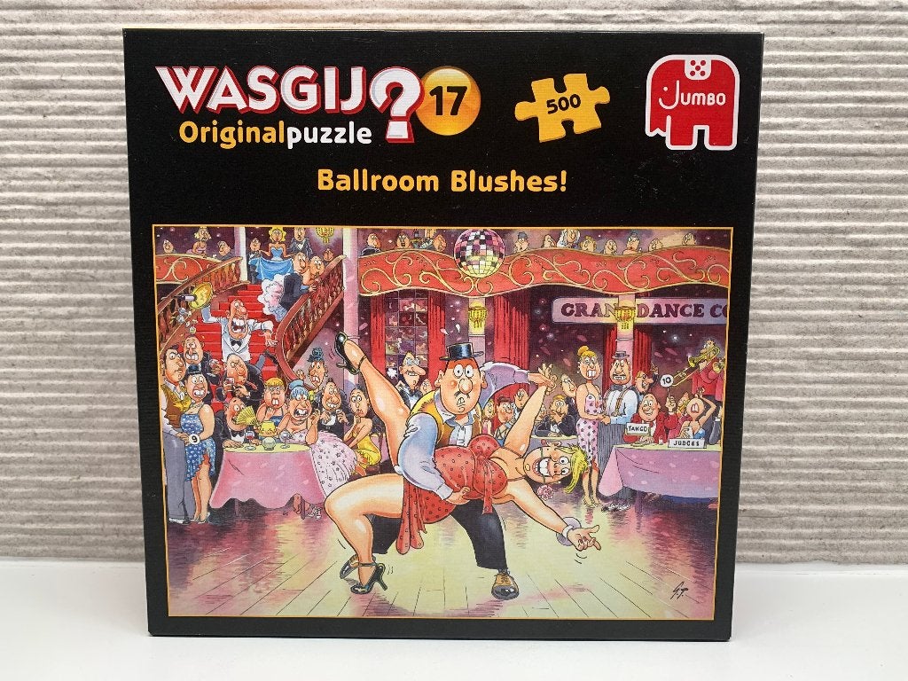 Wasgij puzzel Original 17 Ballroom Blushes!, Ophalen, 500 t/m 1500 stukjes, Zo goed als nieuw, Legpuzzel