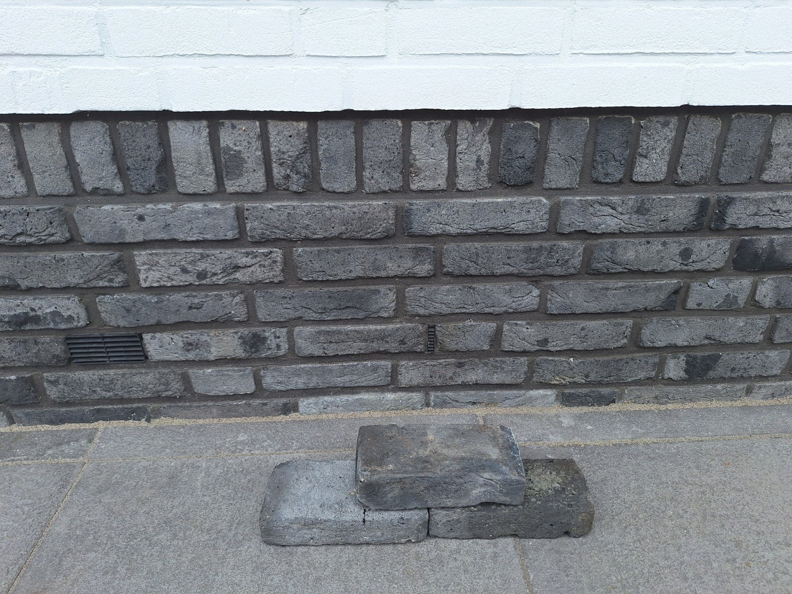 Grijze gesmoorde metselstenen 180 stuks- Mooie kleurnuance, Ophalen, Nieuw, Bakstenen
