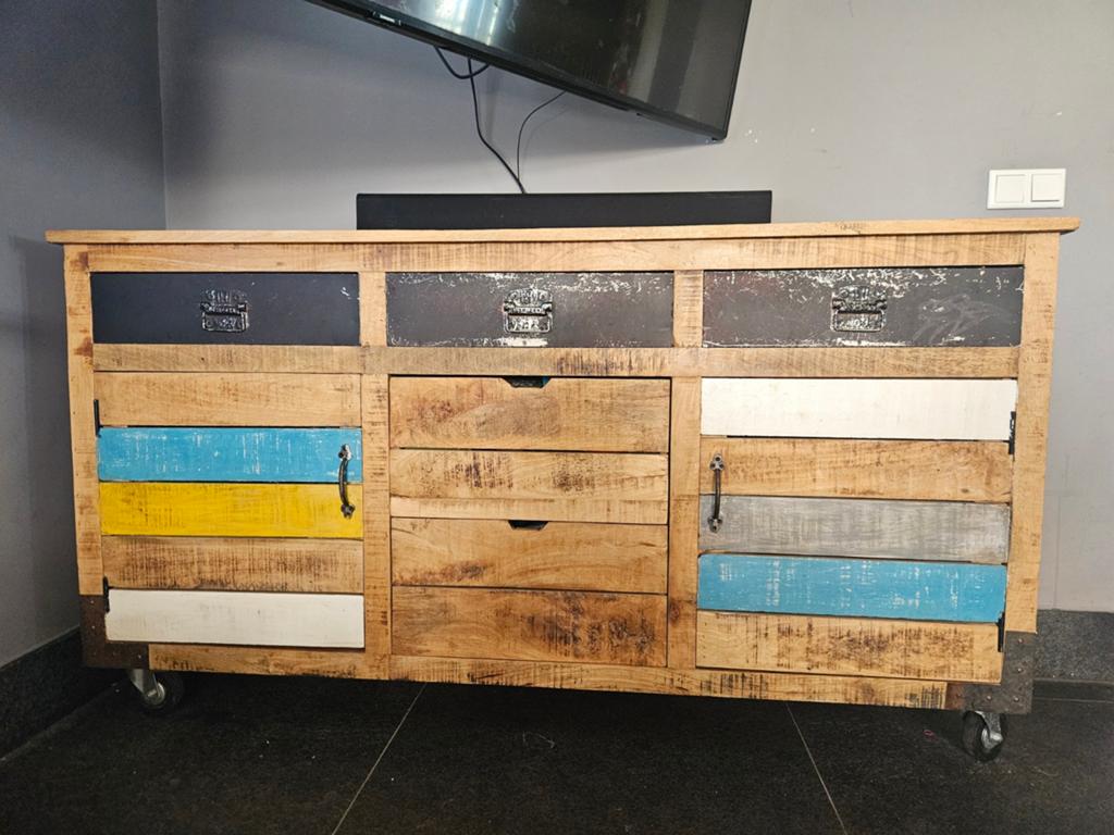 Leuk dressoir, Huis en Inrichting, Ophalen, Gebruikt, 150 tot 200 cm, 25 tot 50 cm